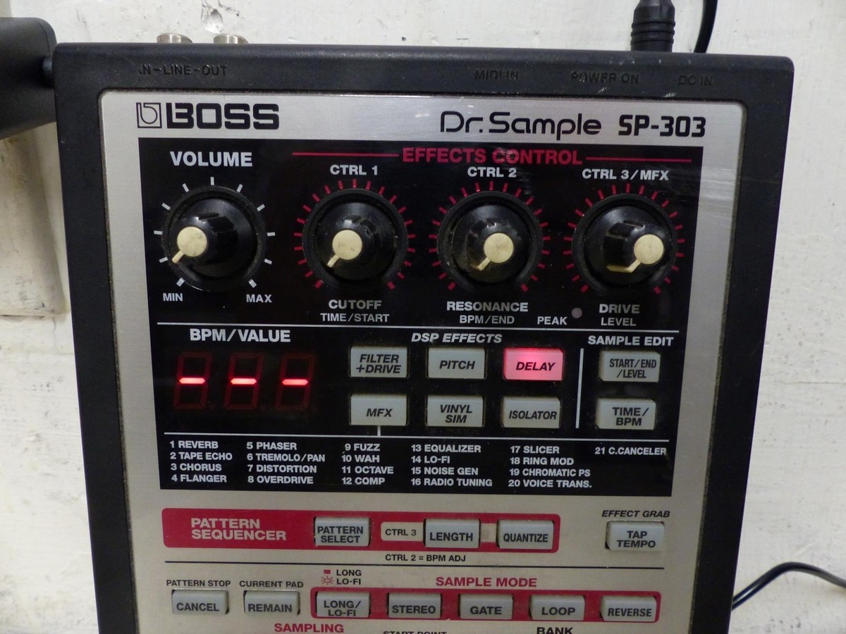 Boss SP-303 Dr. Sample Portable Phrase Sampler for sale