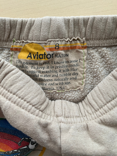 aviator nation boys girls shorts size 8 - Picture 3 of 4