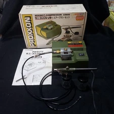 Proxxon Mini Compressor With Air Brush Ultra Compact For Water-based Paints Only