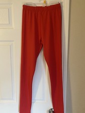 Women's Ladies Small Plain Stretchy Soft Leggings With Elasticated Waist