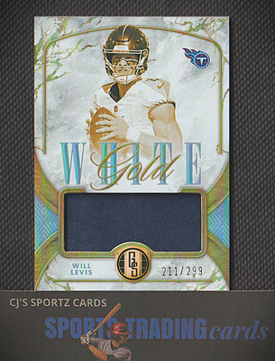 2024 Panini Gold Standard White Gold Will Levis /299 #WG-WLS Tennessee Titans