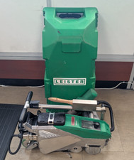Leister Varimat 500 Hot Air Welder in green carrying case