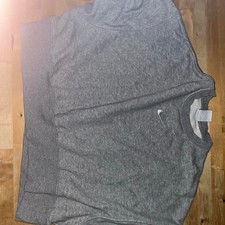 Nike Vintage Center Swoosh Heather Gray Crewneck Sweatshirt