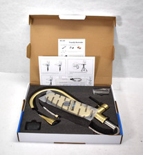 WeWe Brushed Gold Kitchen Faucet w Pull Down Sprayer Single Handle Commercial