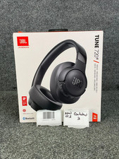 JBL Tune Wireless Over-Ear Headphones 720BT Lightweight Pure Bass Sound - Black