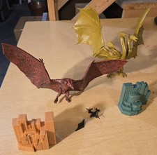 Rodan King Ghidorah Figure 6 Inch Complete Godzilla King of The Monsters Jakks
