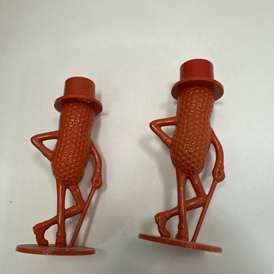 MR PEANUT 木製スタンド Mr. Peanut Planters Nuts DISPENSER wooden vintage with top, CupAnd