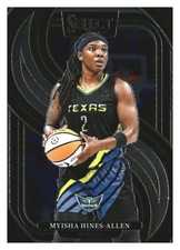 2025 Panini Select WNBA #154 - Myisha Hines-Allen - Dallas Wings - NM