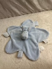 Noukies blue donkey comforter baby blanket blankie soft huggy toy