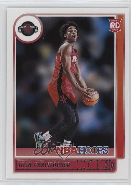 2021-22 Panini NBA Hoops Rookies Josh Christopher #214 0q1p