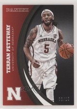 2015 Panini Nebraska Cornhuskers Black 2/10 Terran Petteway #50 w6g