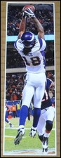 2010 Sidney Rice SI Magazine Clipping Photo 2
