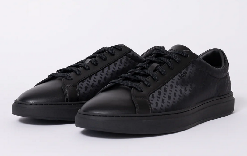 HUGO BOSS MEN SHOES BLACK KIERAN TENN NYMN 50548699005 | eBay