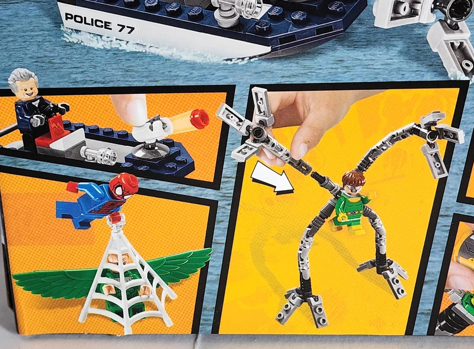 Lego 76059 MARVEL SUPER HEROES ~ SPIDER-MAN: DOC OCK'S TENTACLE TRAP  ~  NISB - Image 3 of 4