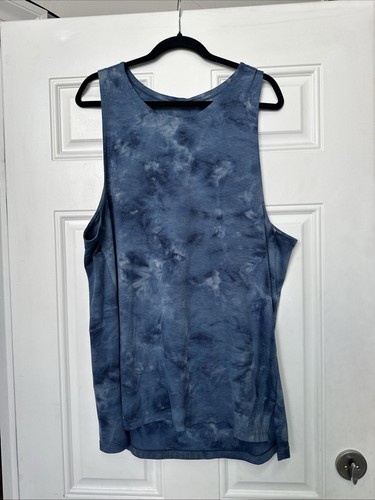 Lululemon Always Agile Tank Diamond Dye True Navy Chambray XL