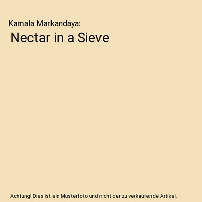 Nectar in a Sieve, Markandaya, Kamala
