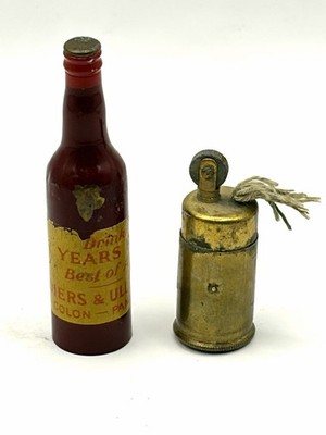 VTG Diers & Ullrich 7 Year Rum Lighter Colon Panama For Parts Or Repair