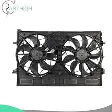 Radiator Condenser Cooling Fan Assembly Electric For 2021-2023 Nissan Rogue 2.5L