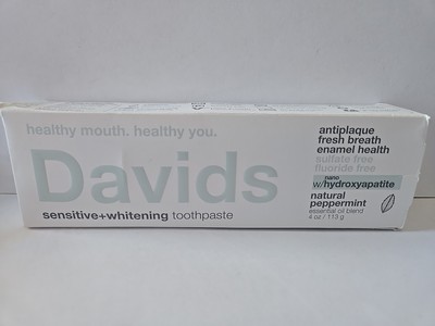 Fluoride Free Nano Hydroxyapatite Toothpaste for Remineralizing Enamel & Sens...