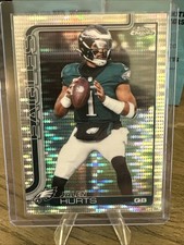 2025  Topps Chrome Pulsar  Refractor Jalen Hurts #247 Eagles NFL