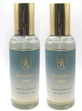 BATH  BODY WORKS EUCALYPTUS PINE PERFUME BODY PILLOW MIST 5.85 OZ LOT OF 2 PCS