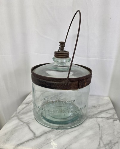 Antique Perfection Stove Company Cleveland OH Glass Kerosene Dispenser