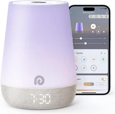 Nite 1 - Baby Sound Machine, Sleep Trainer, Night Light for Kids, Ok to Wake Ala