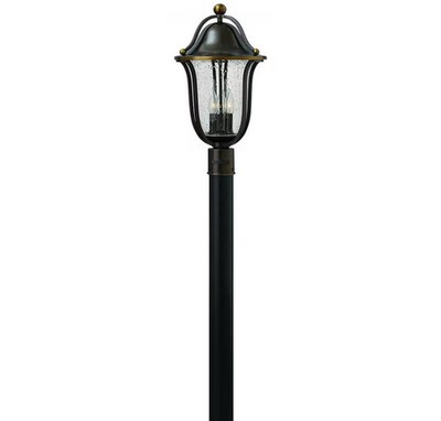 Hinkley 2641OB 20.5'' 3-Light Outdoor Post Lantern in Olde Bronze