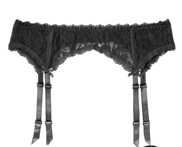 Hanky Panky Women's Size Small Signature Lace Garter Belt Black Style #48B104 - Image 2 of 4