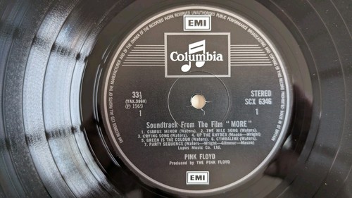 PINK FLOYD-MORE..SUPERB! AS-NEW! UK PRESS MINT-UNPLAYED VINYL LP 1969 - Picture 4 of 9
