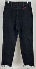 Vintage 90s WRANGLER Western Jeans WOMENS 28x30 ACTUAL Raw Hem Cowgirl Rodeo Mom