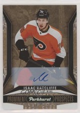 2022-23 Upper Deck Parkhurst Prominent Prospects Gold Isaac Ratcliffe Auto 11qk