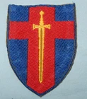 WW2 RHINE ARMY TROOPS FORMATION SIGN BRITISH MILITARY PATCH BADGE WORLD WAR II