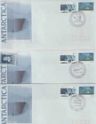 (3) 1990 Australia First Day Of Issue Covers Joint Issue USSR