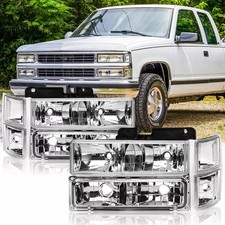 Headlights Assembly For 94 95 96 97 98 99 Chevy Silveradoc10 Ck 1500 2500 3500 Headlights Assembly For 94 95 96 97 98 99 Chevy Silveradoc10 Ck 1500 2500 3500