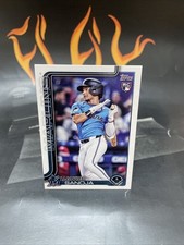 2025 Topps Series 2 Baseball Javier Sanoja #653 RC Miami Marlins