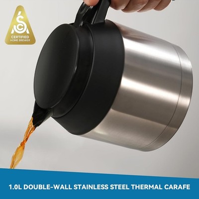 Bonavita 5 Cup Stainless Steel Carafe Coffee Brewer #BV1500TS