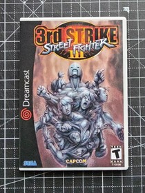 Dreamcast Street Fighter III You Choose Custom Case Color-NO Game or Manual