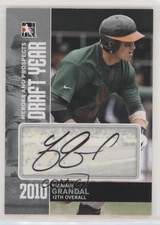 2011 ITG Heroes and Prospects Draft Year Silver /39 Yasmani Grandal #DY-YG Auto