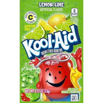 Kool-Aid Lemon Lime Soft Drink Mix | ( Pack of 192 )
