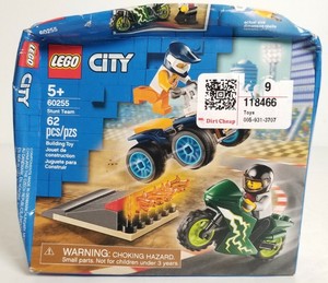 LEGOÂ® CITY Turbo Wheels Stunt Team Building Play Set 60255 NEW Damaged Box 673419319232 | eBay