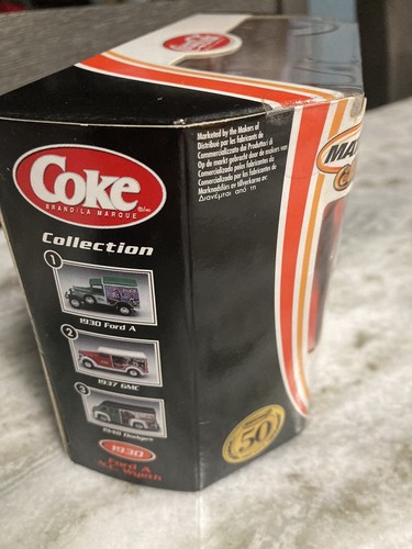 2001 COCA COLA 1930 FORD A MATCHBOX / N.C. WYETH ARTWORK 50TH ANNIVERSARY NIB - Picture 3 of 7