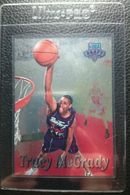 1997 STADIUM CLUB 217 TRACY McGRADY ROOKIE CARD RC TORONTO RAPTORS 