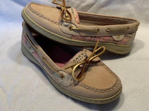 Sperry Angelfish Top Sider 7.5 Tan 