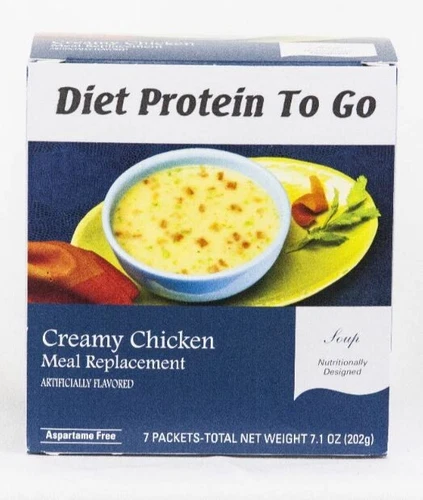 DPTG Creamy Chicken Meal Replacement Soup - For Diet and Weight Loss (Robard)