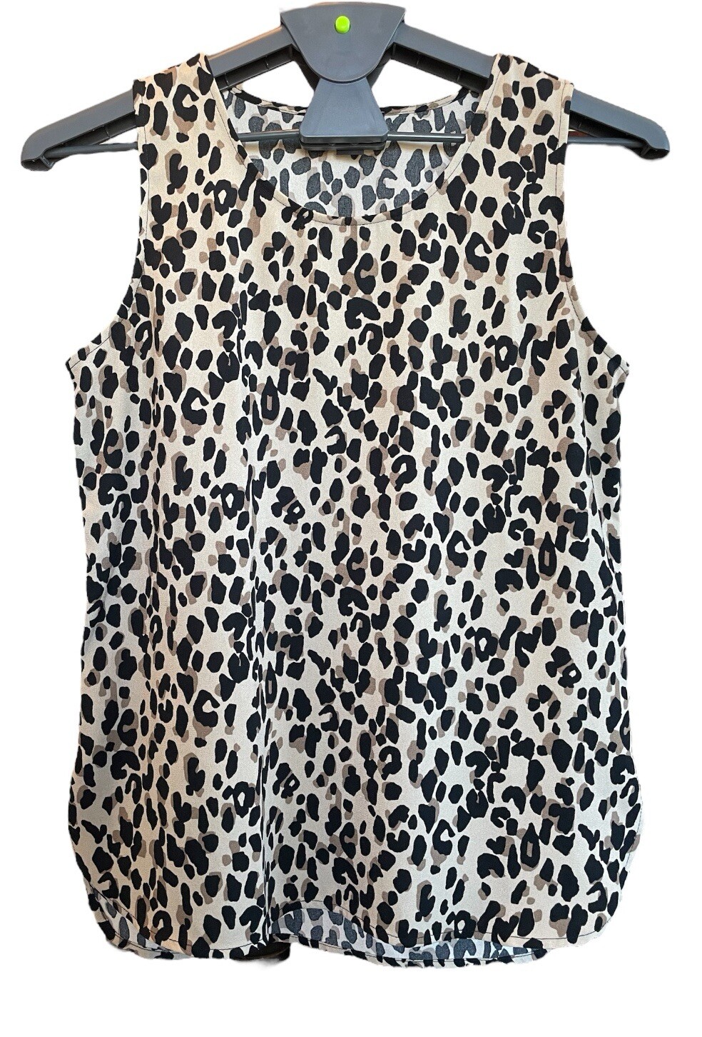 Anthropologie X Halogen Animal Print Tank Top Size XS