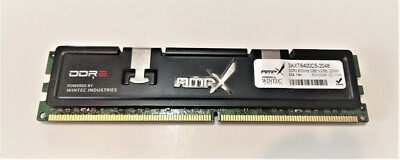 (1) WINTEC AMPX 2GB 240-Pin DDR2 800 (PC2 6400) SDRAM MEMORY. 3AXT6400C5-2048