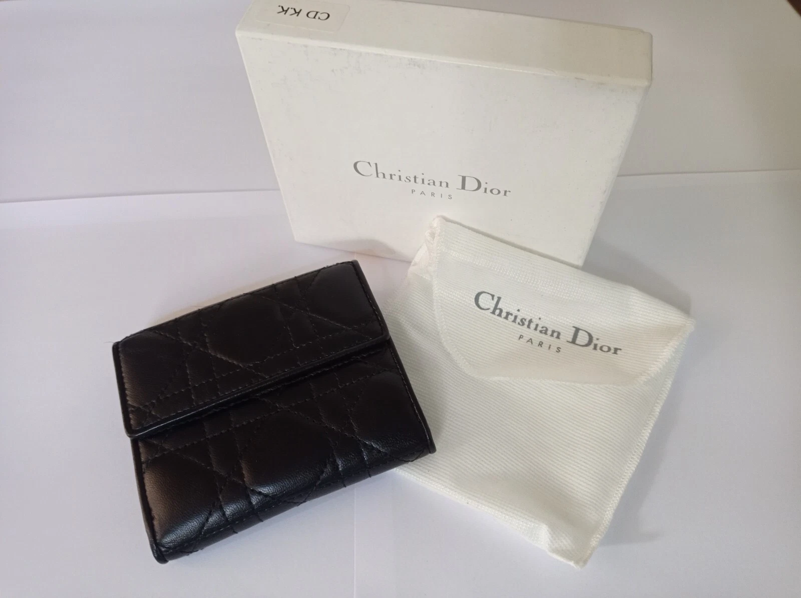 Portefeuille Christian Dior femme