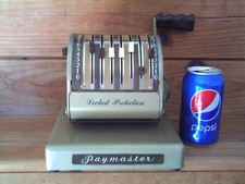 (17-11) VINTAGE "PAYMASTER SERIES X-900" SERIAL NUMBER 7K223771 (WITH 1 KEY)