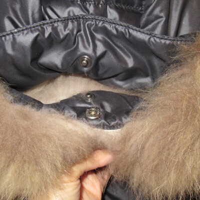 Moncler Black Fur Hood Nantesfur Belted Down Long Puffer Moncler Black Fur Hood Nantesfur Belted Down Long Puffer
